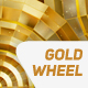 Gold Wheel Kaleido - VideoHive Item for Sale