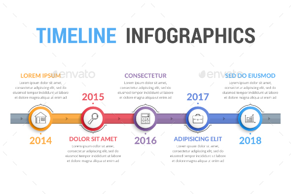 Timeline Infographics - Infographics