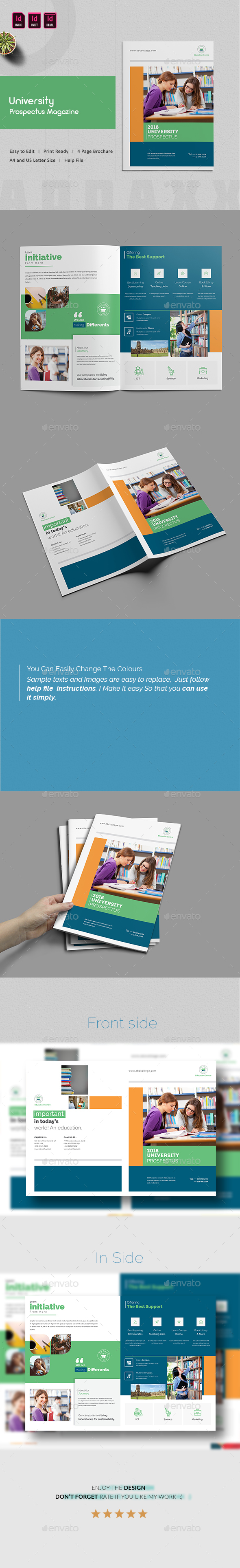 University Prospectus Magazine - Informational Brochures