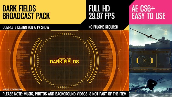 Dark Fields (Broadcast - VideoHive 8783507