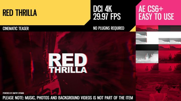 Red Thrilla (4K - VideoHive 19000530
