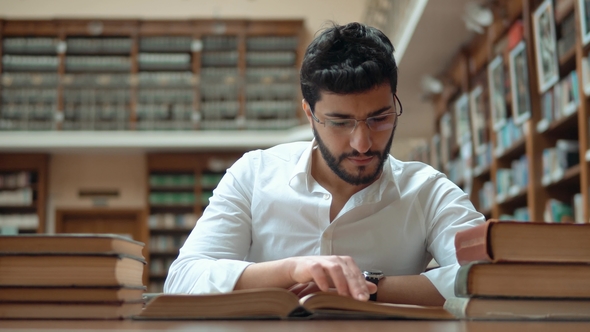 Boy Reads Book, Stock Footage | VideoHive