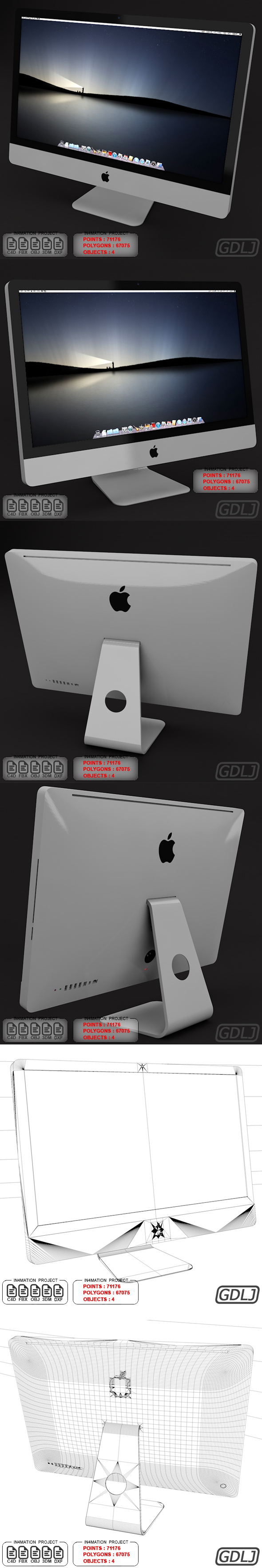 Apple iMac 27 - 3Docean 21625677