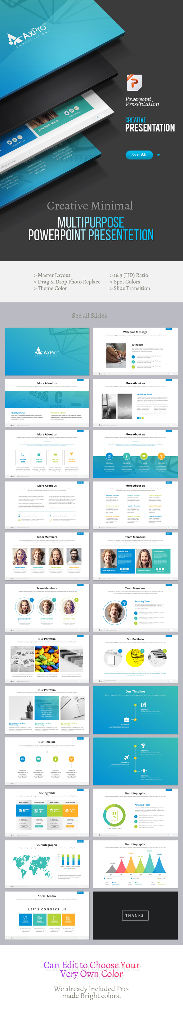 Creative Powerpoint Presentation - Creative PowerPoint Templates