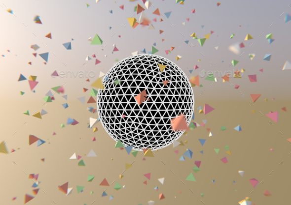 Abstract Sphere - 3D Backgrounds