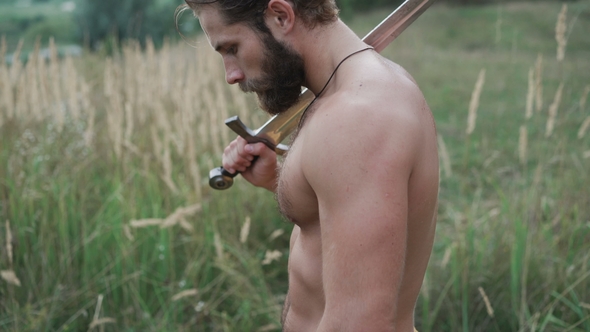 Modern Cossack Workouts with Swords in the Fields alt