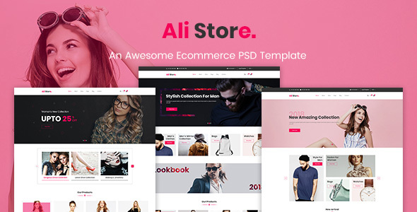 AliStore - Responsive eCommerce PSD Template by irs_soft | ThemeForest