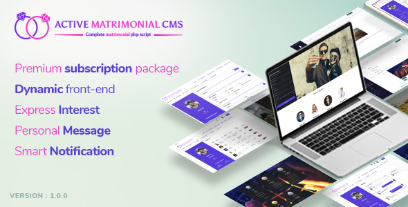 Active Matrimonial CMS - CodeCanyon Item for Sale