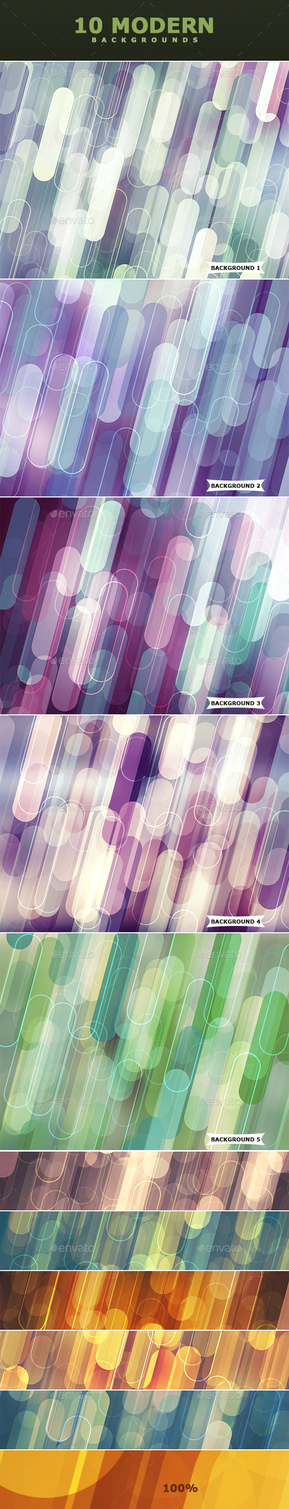 Modern Photoshop Backgrounds - Abstract Backgrounds