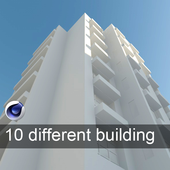 Buildings Collection 1 - 3DOcean Item for Sale