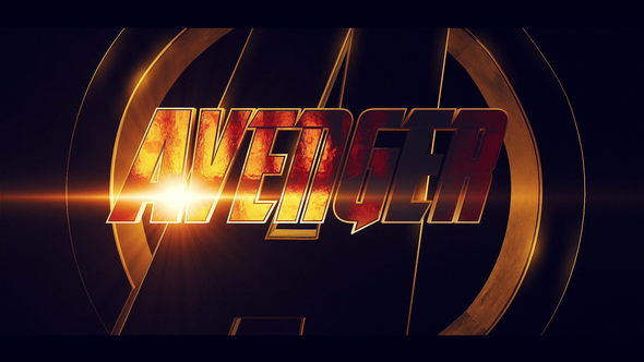 Videohive Avenger Logo Intro 21628300