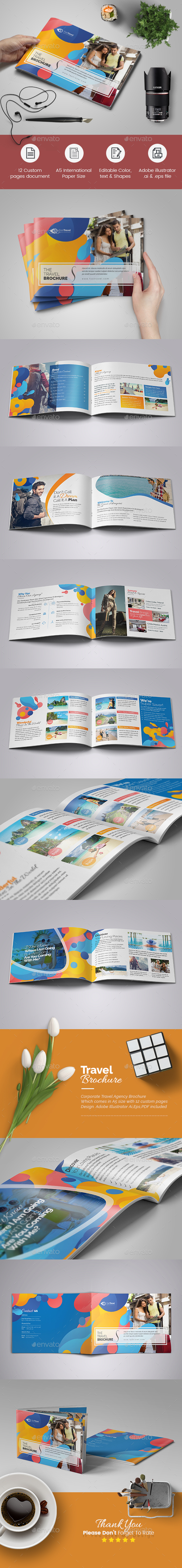 A5 Travel Agency Brochure - Corporate Brochures