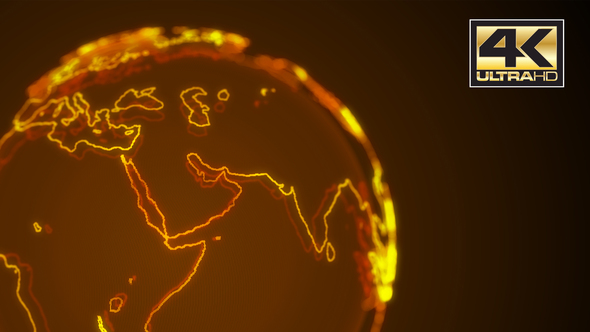 Earth Globe Hologram