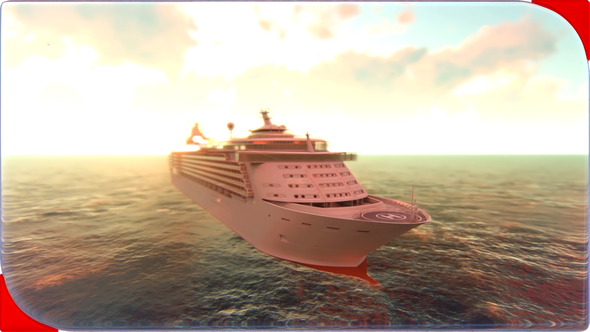 Ocean Cruise Ship 1
