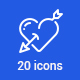 20 Wedding and Love Icons