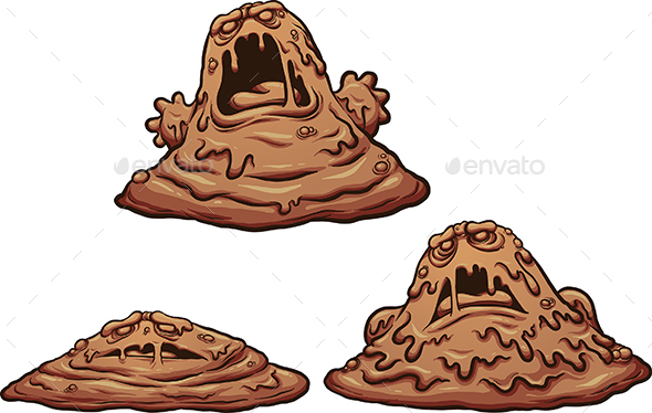 Mud Monster - Monsters Characters