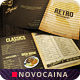 80s Retro Food Menu Bundle - A4 and US Letter