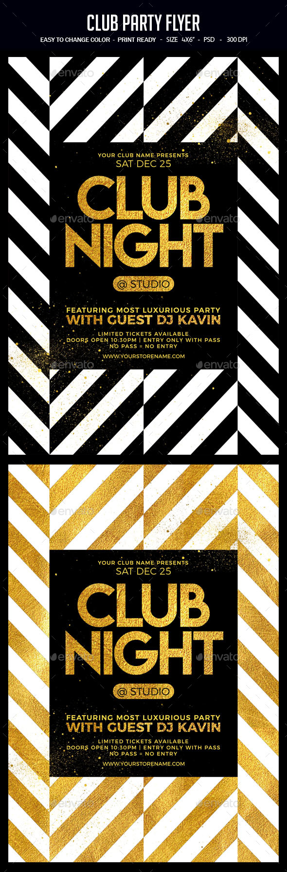 Club Party Flyer - Clubs & Parties Events