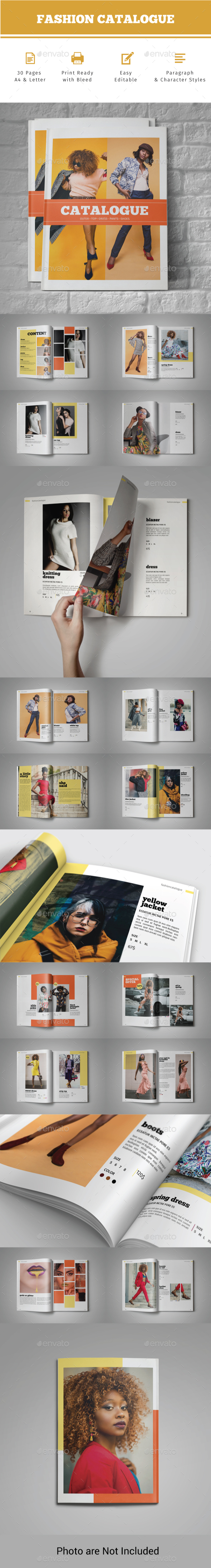 Indesign Catalog Template - Catalogs Brochures