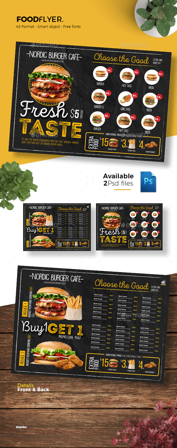 Food Flyer - Restaurant Flyers
