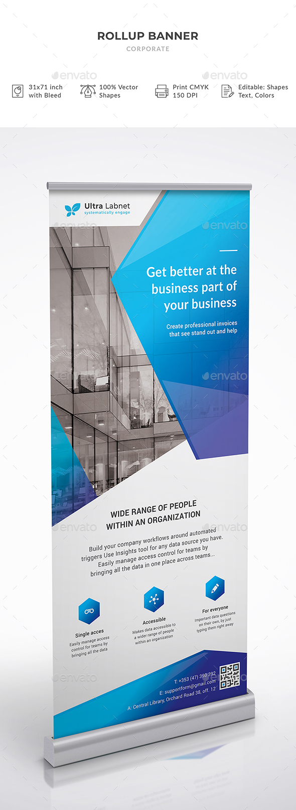RollUp Banner - Signage Print Templates