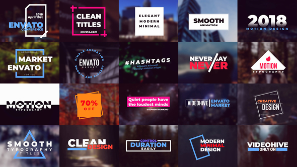 Titles - VideoHive 21633955