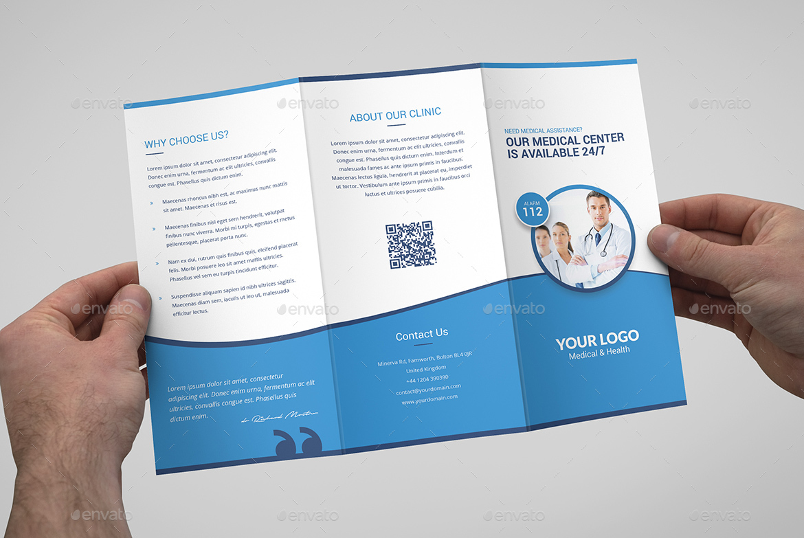 Medical – Brochures Bundle Print Templates 5 in 1 by artbart | GraphicRiver