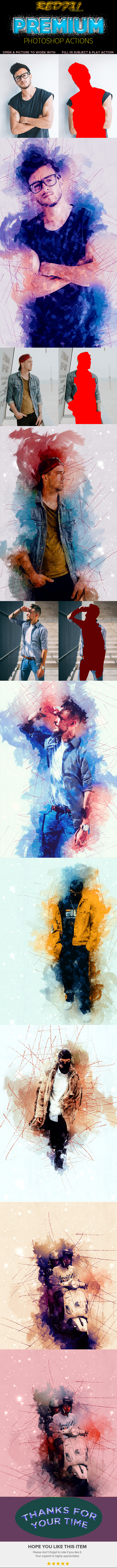 Draw Panting Ps Action - Photo Effects Actions