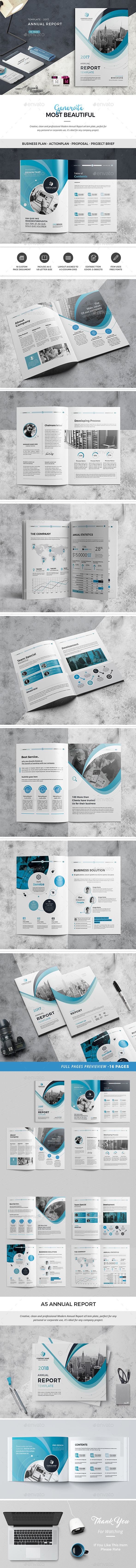 Annual Report Template 01 - Corporate Brochures