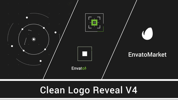 Clean Logo Reveal - VideoHive 21636045
