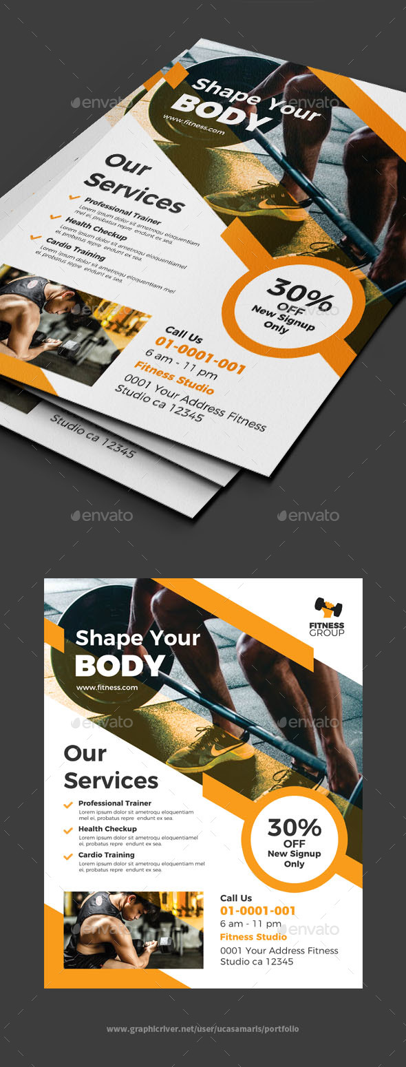 Fitness Flyer - Sports Events