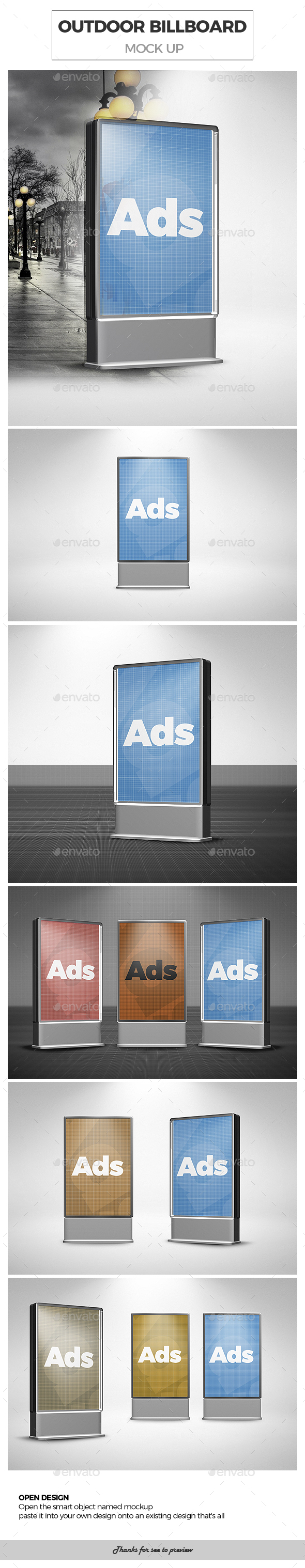 Billboard & Outdoor Mock-ups - Signage Print