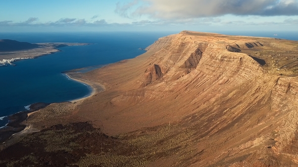 Aerial View From Mirador De Guinate Viewpoint, Lanzarote, Canary Islands alt