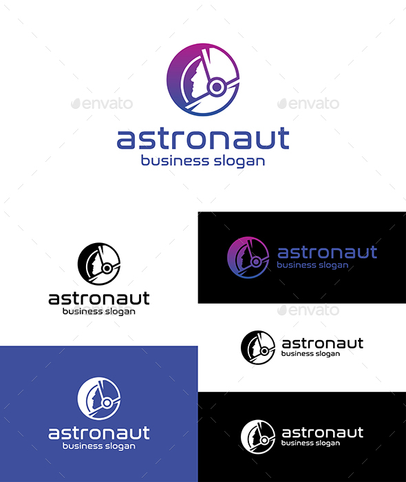 Astronaut Logo - Humans Logo Templates