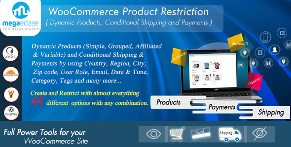 WooCommerce Product Restrictions | Dynamic Products, Conditional Shipping and Payments - CodeCanyon Item for Sale