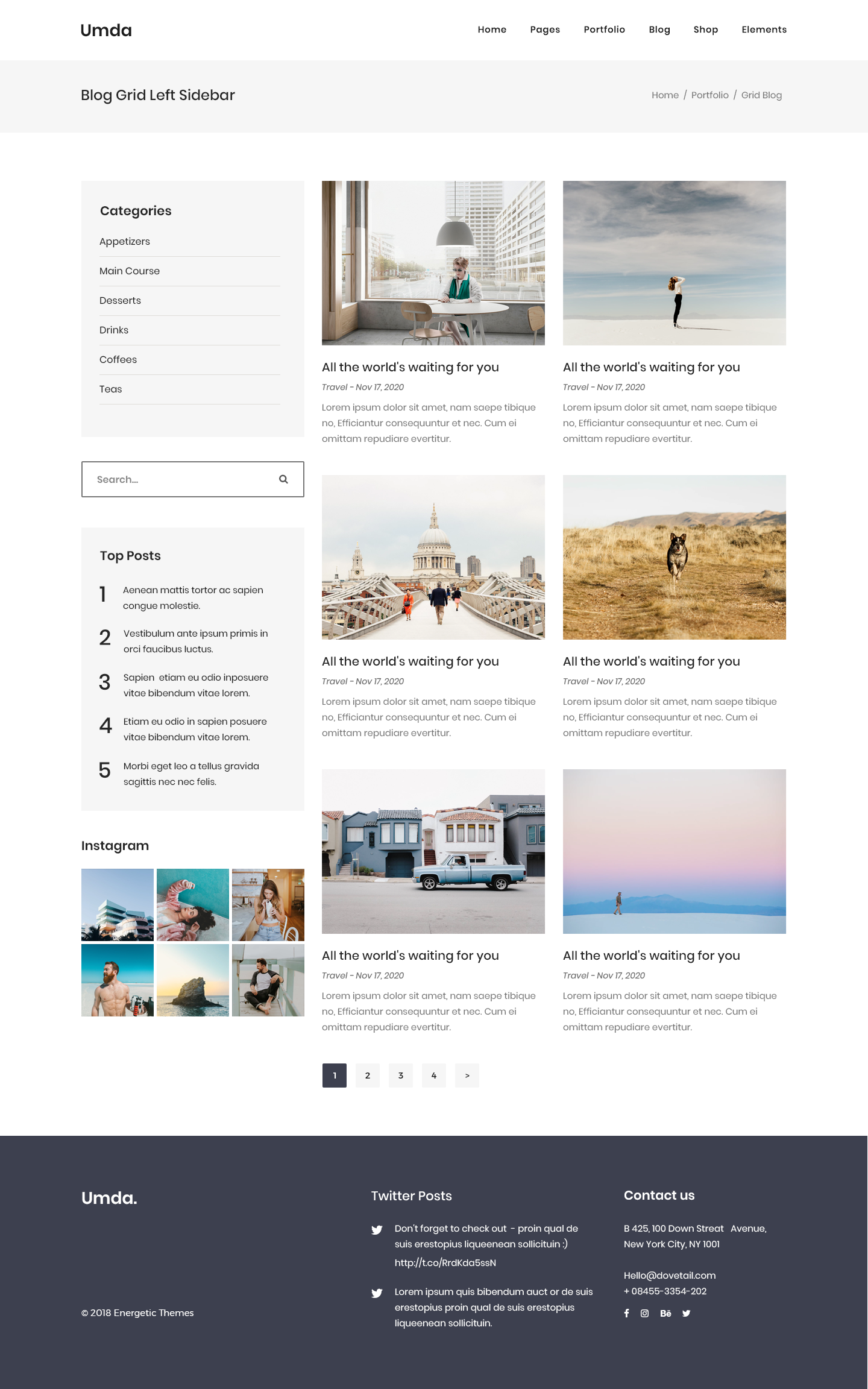 Umda - Innovative Multipurpose Creative Template by energeticthemes