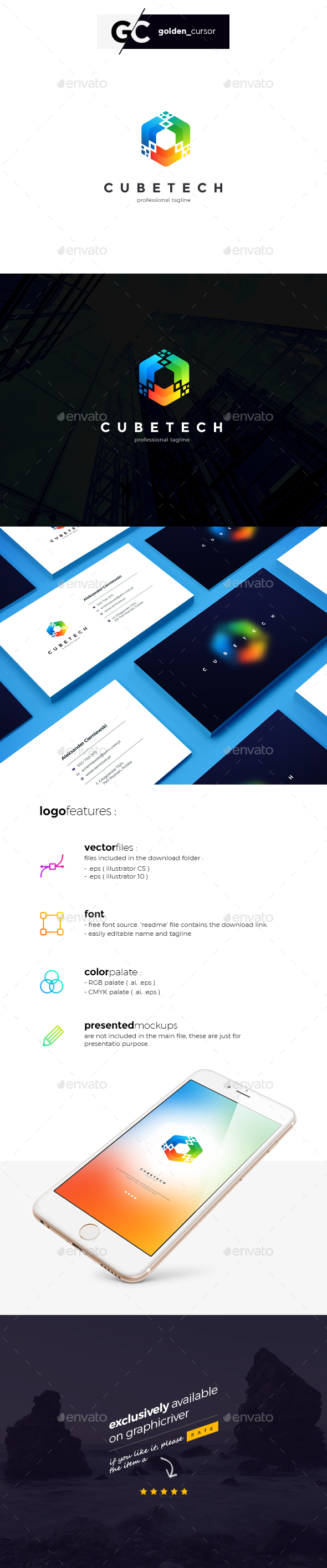 CubeTech Logo Template - Symbols Logo Templates