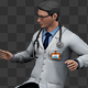 Nurse Cartoon 3d Character (7-Pack) - 204