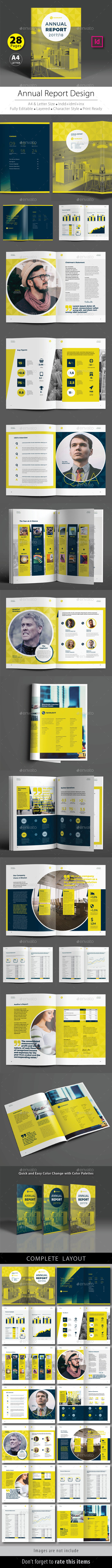 Annual Report Design Template V.8 - Corporate Brochures