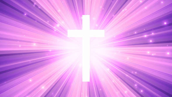 Worship Cross Light Rays