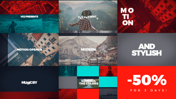 Motion Opener - VideoHive 21643978