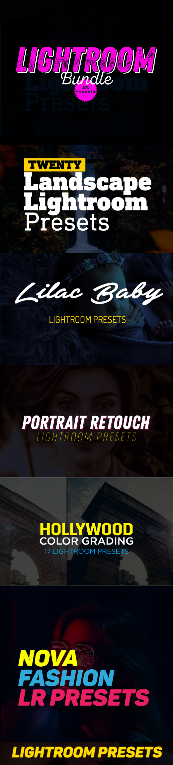 100 Lightroom Presets Bundle - Lightroom Presets Add-ons