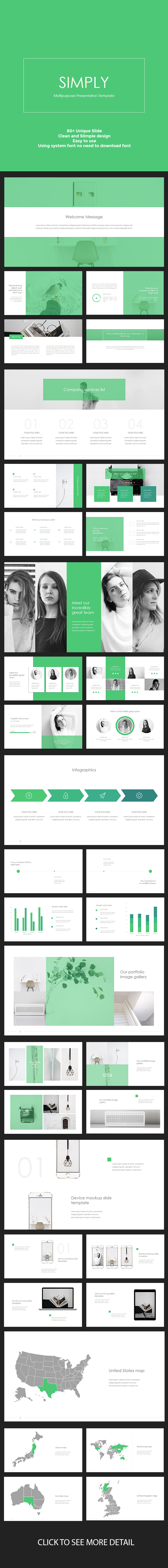 Simply Keynote Template - Keynote Templates Presentation Templates
