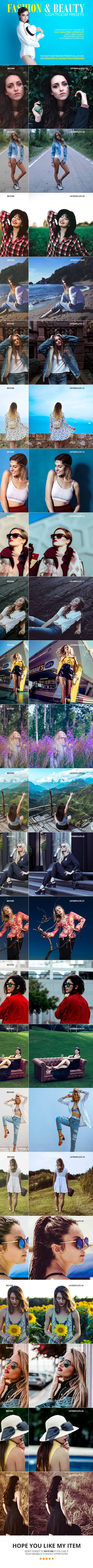 Fashion & Beauty Lightroom Presets - Lightroom Presets Add-ons