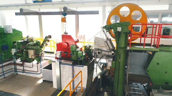 Mechanical Equipment in the Workshop