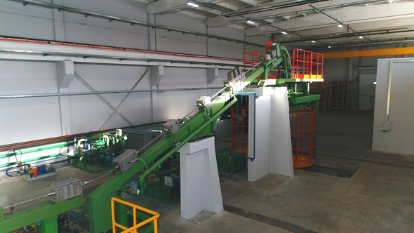 Plant for Processing of Scrap of Color and Ferrous Metals.