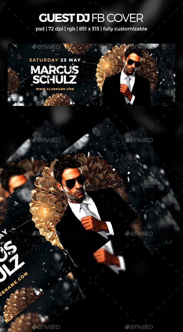Dj Guest Facebook Cover - Facebook Timeline Covers Social Media