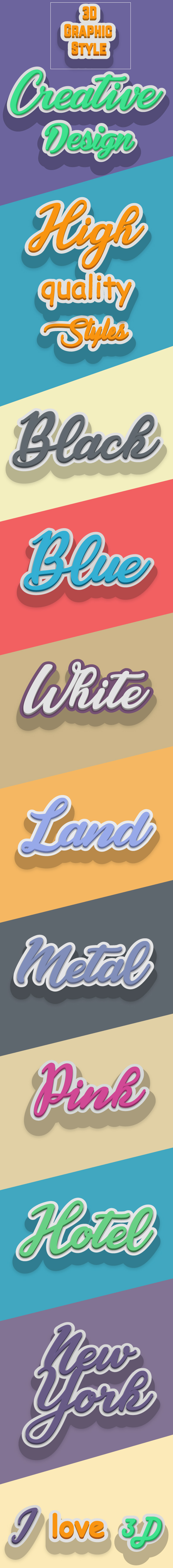 Graphic Style for Adobe Illustrator v1 - Styles Illustrator