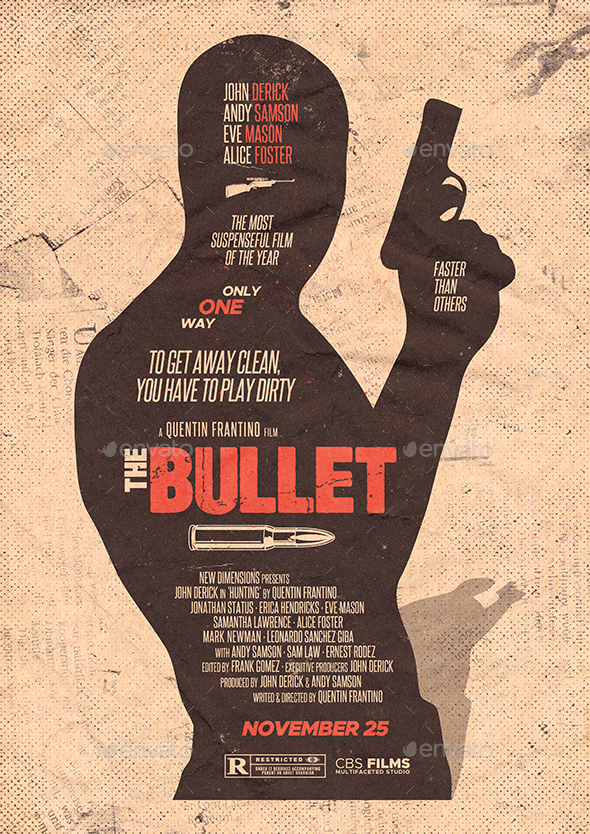 Action Movie Flyer/Poster - Miscellaneous Events