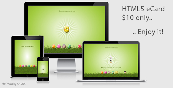 Happy Easter Card - CodeCanyon 21648413